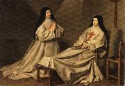 Mother Catherine Agnes and Sister Catherine Sainte-Suzanne, Philippe de Champaigne